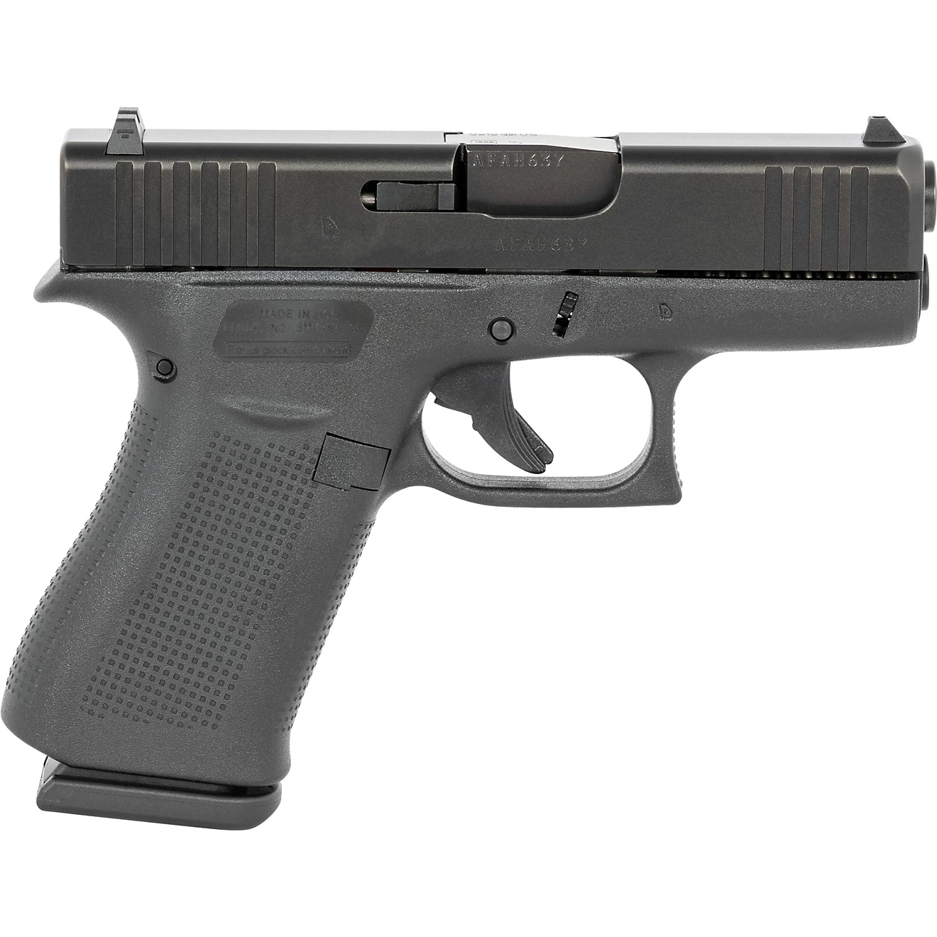 GLOCK 43 - G43X 9mm Luger Centerfire Pistol - Image 3