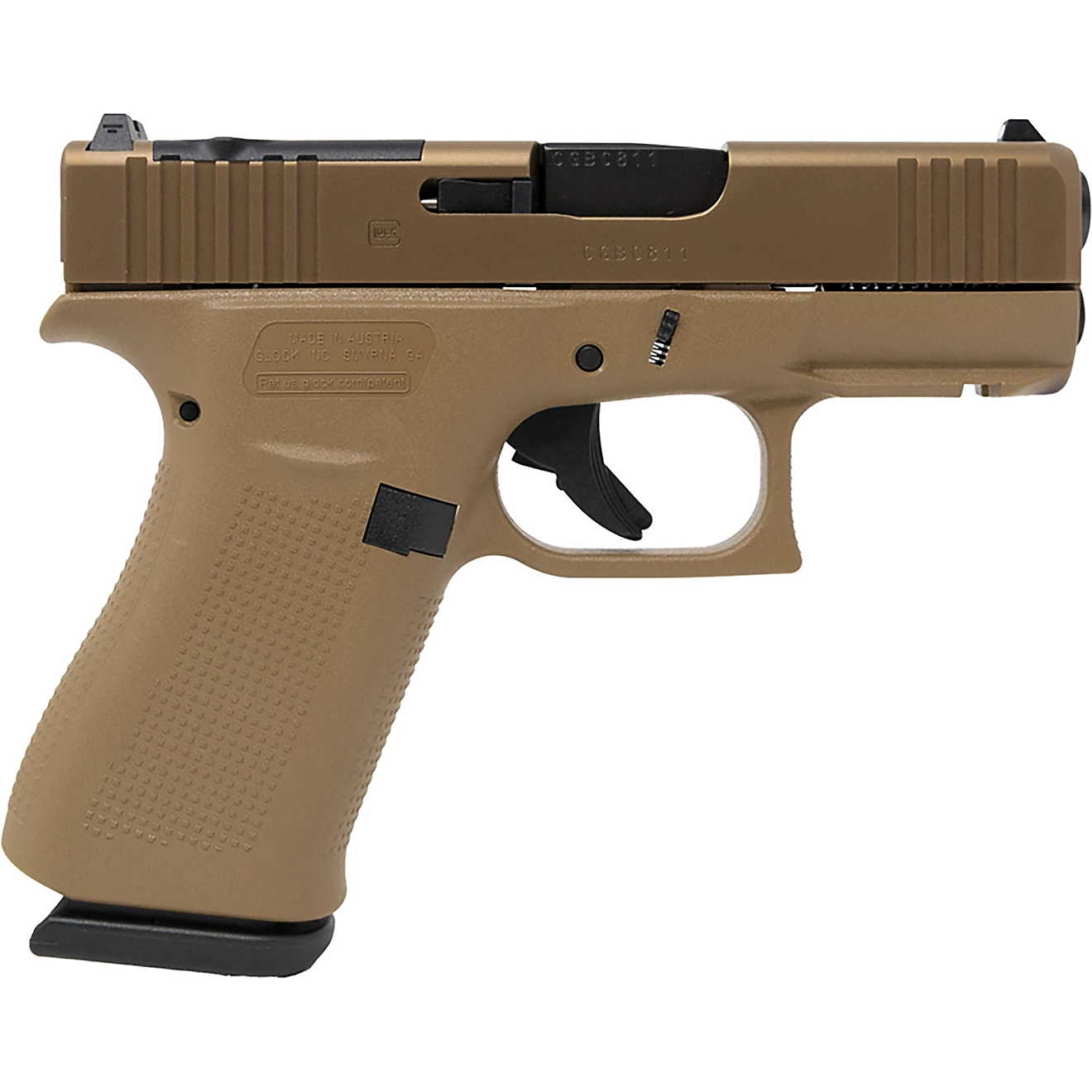Glock 43X MOS 9mm Semi Automatic Pistol - Image 3