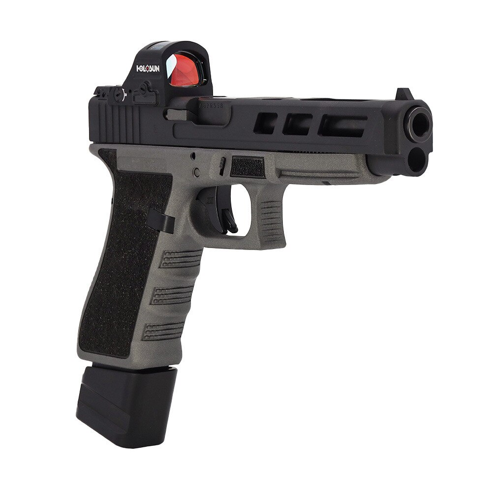 GS Custom Glock 34 Gen3 Two-Tone Tungsten Frame 9mm