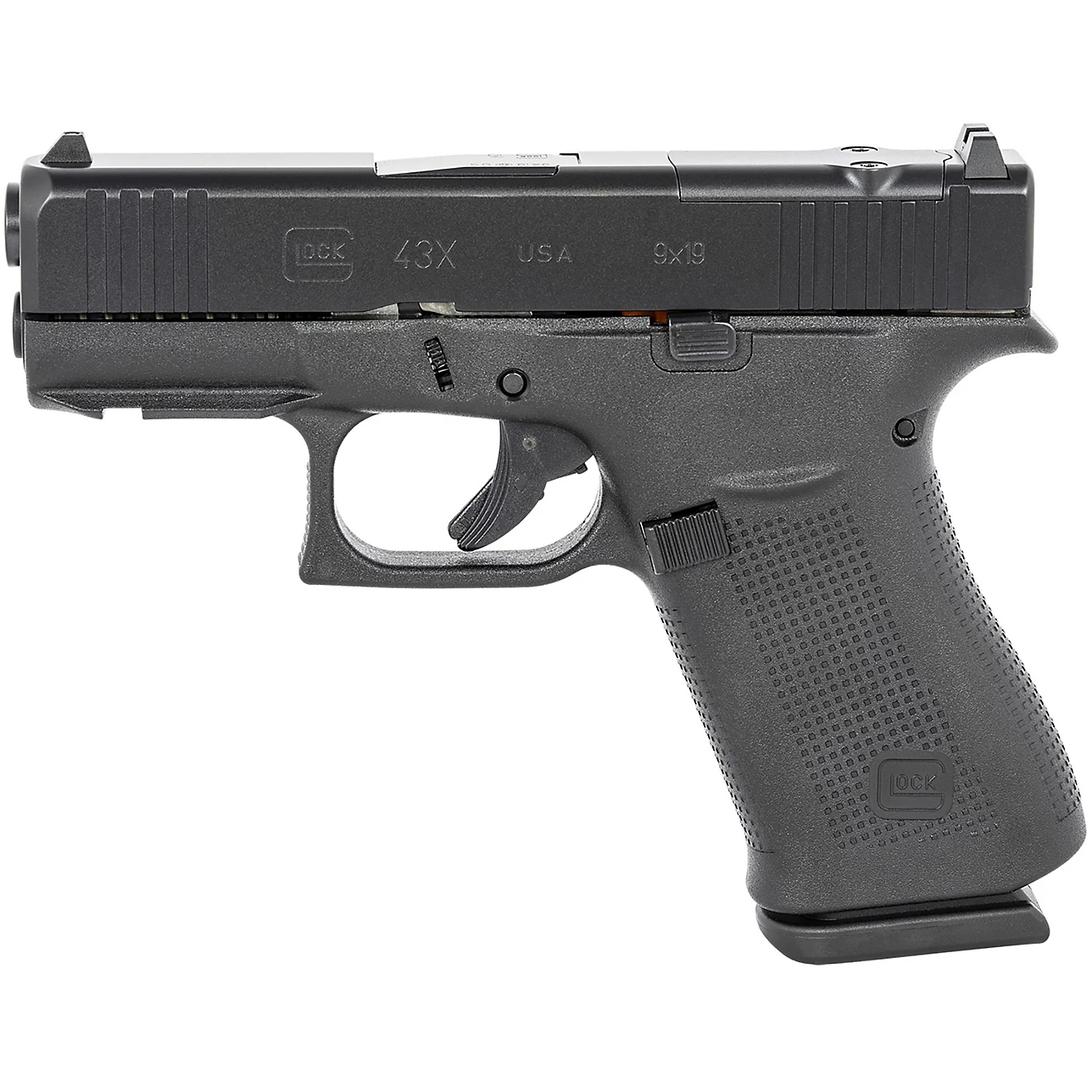 GLOCK 43X MOS Compact 9mm Luger Pistol GLOCK 43X MOS Compact 9mm Luger Pistol